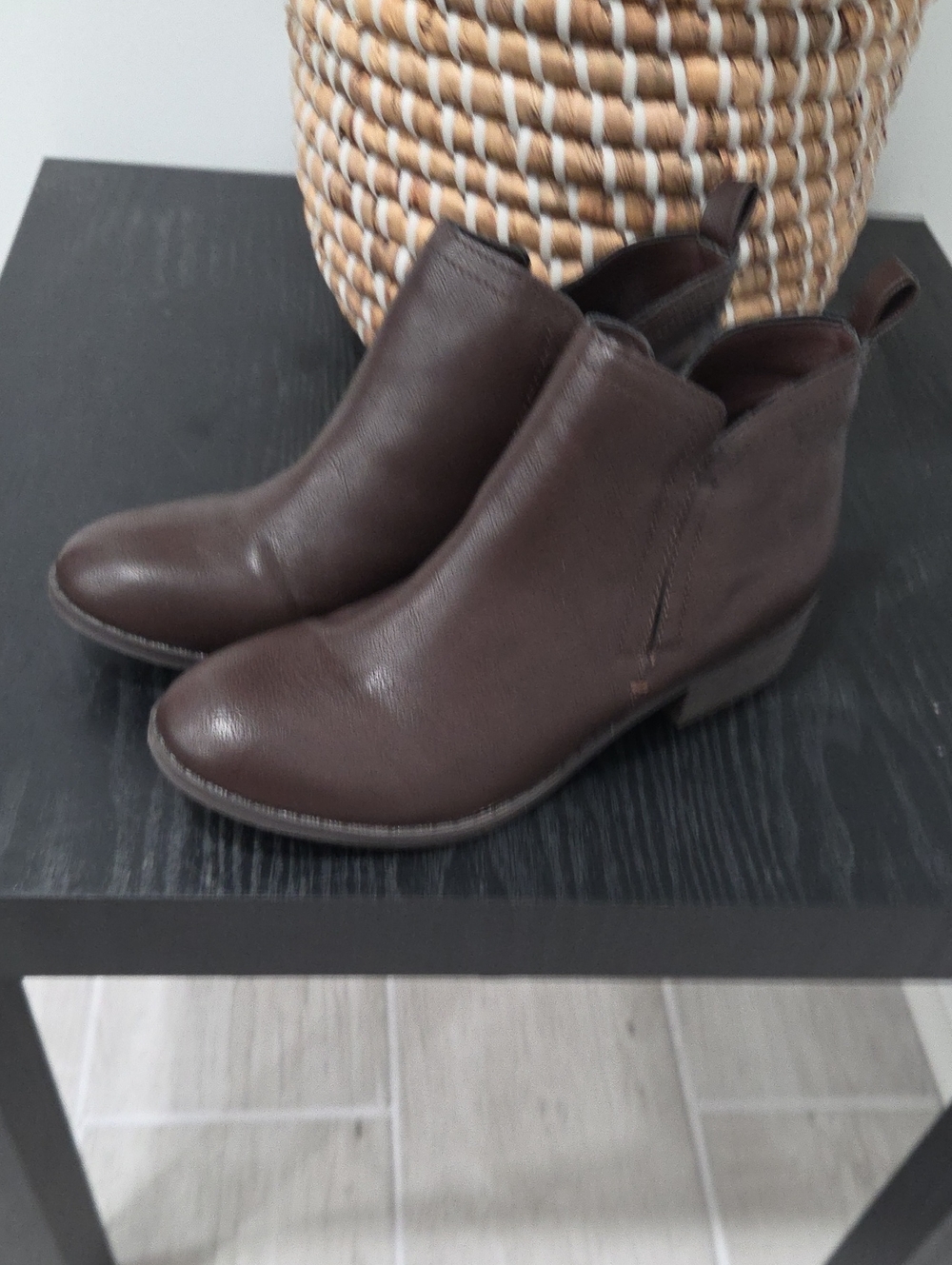 Classic Women’s Brown Leather Ankle Boots